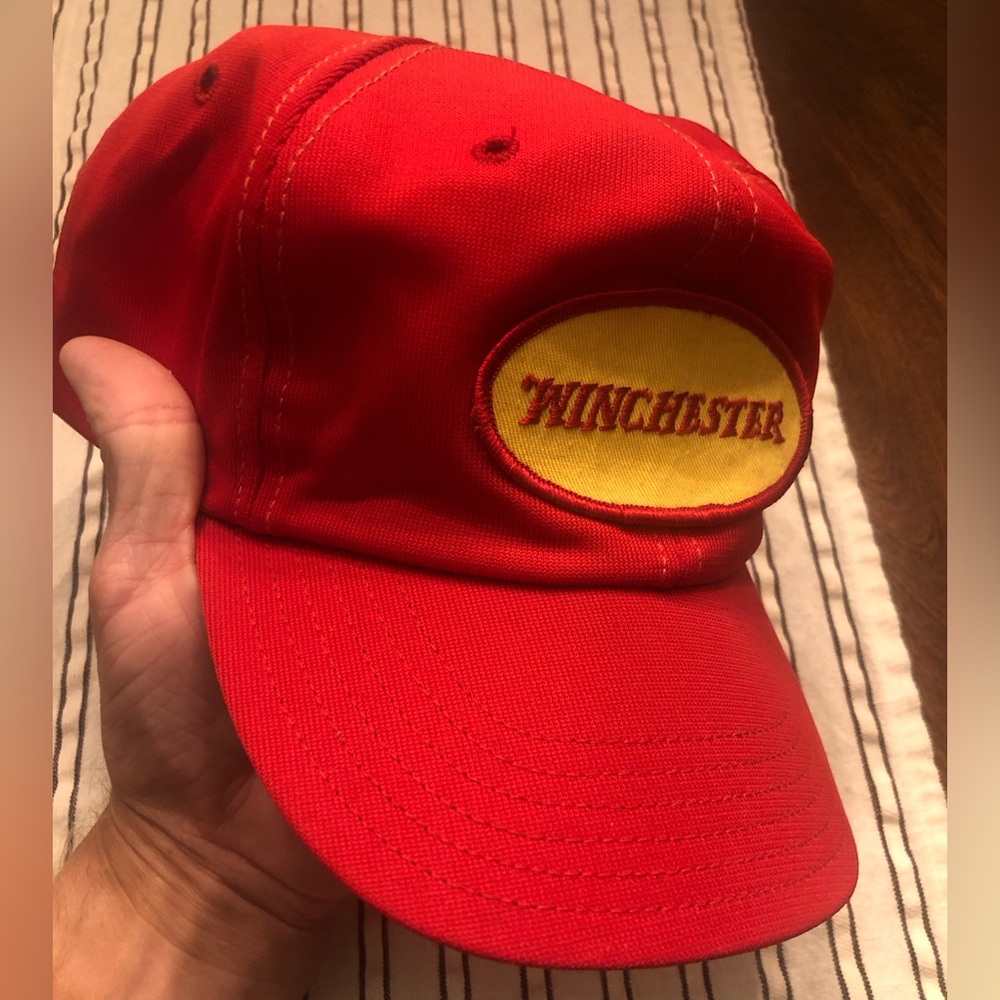 Winchester snap-back hat